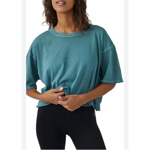 Free People Tops - Free People Movement Inspire Cotton T-shirt